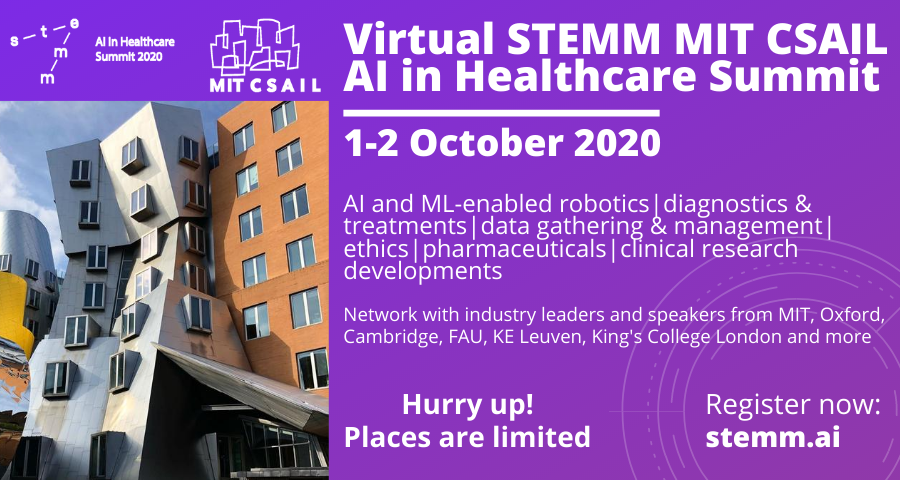 Virtual STEMM MIT CSAIL AI in Healthcare Summit