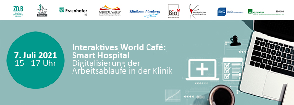 Interaktives World Café: Smart Hospital – Digitalisierung der Arbeitsabläufe in der Klinik